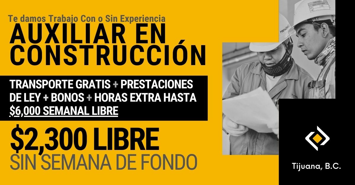 Ayudante de Construccion