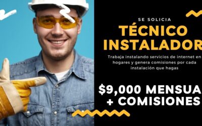 Trabajo De Técnico Instalador En Saltillo