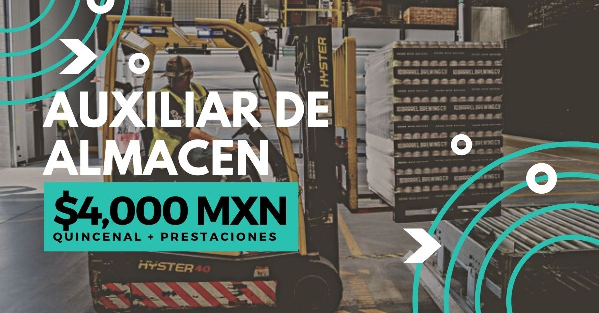 Empleo de Auxiliar de Almacen Auxiliar de Almacen