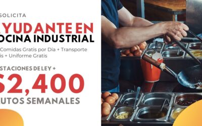 Empleo de Ayudante de Cocina en Tijuana