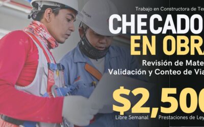 Empleo de Checador en Obra para Trabajo en Constructora en Tijuana