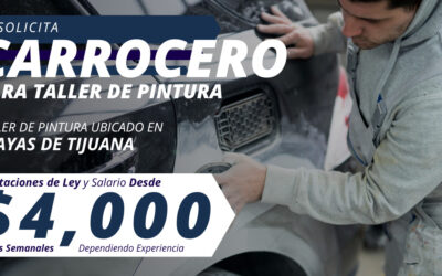 Vacante de Carrocero en Taller de Pintura en Playas de Tijuana