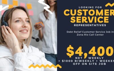 Debt Relief Call Center Customer Service Job in Tijuana