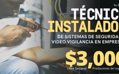 Técnico Instalador de Sistemas de Seguridad en CD. Juarez