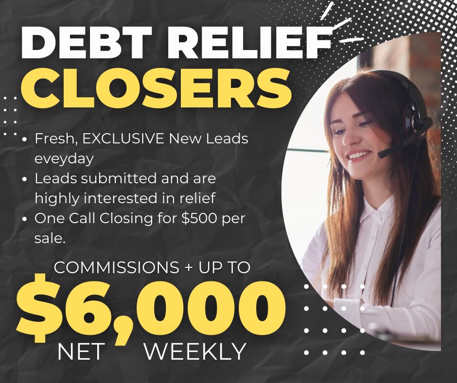 Debt Relief Job