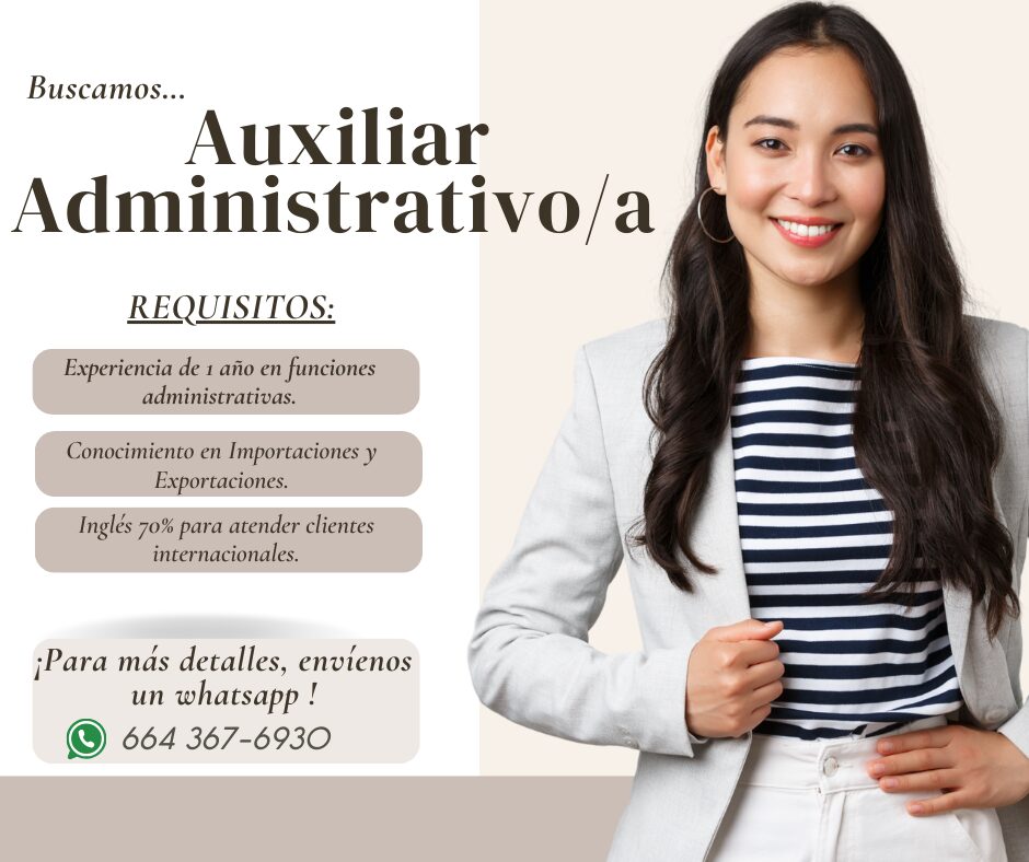 Empleo de Auxiliar Administrativo